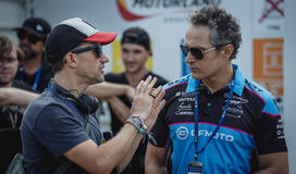 Claudio Santamaria sul set di IDOLOS di Mat Whitecross - Foto dal set