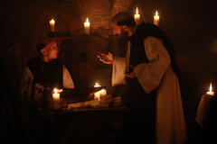 Il Monaco che vinse l'Apocalisse - Grancia - Immagine dal set