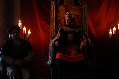 Il Monaco che vinse l'Apocalisse - Re Riccardo - Immagine dal set