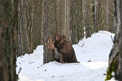 Il Monaco che vinse l'Apocalisse - Sila Neve - Immagine dal set