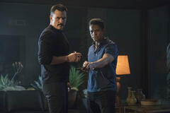 Juan Pablo Raba e Ian Casselberry in Peppermint