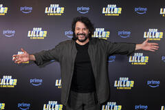 Lillo Petrolo al photocall di Sono Lillo - Stagione 2
