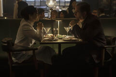 Cristin Milioti, Colin Farrell in The Penguin 1x01