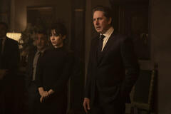 Cristin Milioti, Scott Cohen in The Penguin 1x02