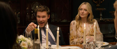 (S-D) Jack Reynor come Thomas Winbury, Dakota Fanning come Abby Winbury in The Perfect Couple 1x03