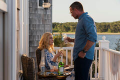 (S-D) Nicole Kidman come Greer Winbury, Liev Schreiber come Tag Winbury in The Perfect Couple 1x02