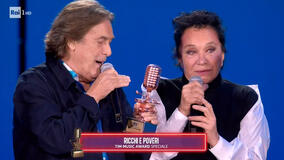 Ricchi e Poveri (Angela Brambati e Angelo Sotgiu) ai TIM Music Awards 2024, 14 settembre 2024