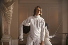 Percy Hynes White come Xavier Thorpe in Mercoledì 1x01