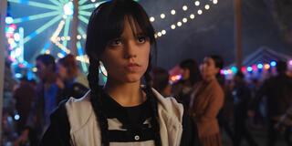 Jenna Ortega come Wednesday Addams in Mercoledì 1x01