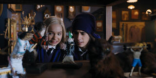 (S-D) Emma Myers come Enid Sinclair, Georgie Farmer come Ajax Petropolus in Mercoledì 1x03