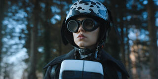 Jenna Ortega come Wednesday Addams in Mercoledì 1x07