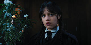 Jenna Ortega come Wednesday Addams in Mercoledì 1x08