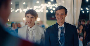 Rocco Fasano e Filippo Tirabassi in Amici per Caso di Max Nardari - Immagine dal set