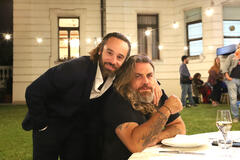 Mirko Frezza e Ludovico Fremont in Amici per Caso di Max Nardari - Immagine dal set