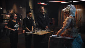 Danielle Harris, Nikk Alcaraz e Matthew Lillard in Killer Cakes 1x01