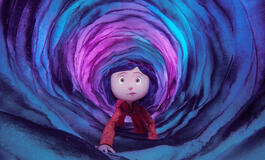 Coraline e la porta magica - Immagine dal film - Coraline nel tunnel