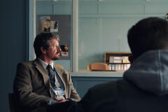 (S-D) Rob Shaw (John Alastair), Shane Fisher (Kyle Rowe) in The Devil's Hour 1x01