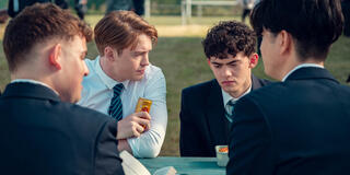 Kit Connor, Joe Locke in Heartstopper 3x04