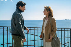 Monica Guerritore e Giacomo Gianniotti in Inganno di Pappi Corsicato 1x02