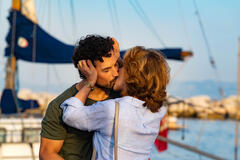 Giacomo Gianniotti e Monica Guerritore in Inganno di Pappi Corsicato 1x06