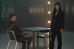 Chris Evans in Uno Rosso - Immagine dal set