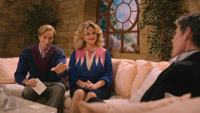 Emily Atack e Oliver Chris (Sarah Stratton e James Vereker) in Rivals