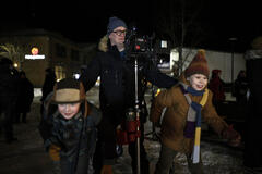 Snot and Splash - Il mistero dei buchi scomparsi - Immagine dal set