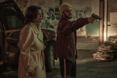Shohreh Aghdashloo, Aria Shahghasemi in The Penguin 1x03