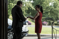 Colin Farrell, Cristin Milioti in The Penguin 1x04