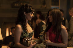 Cristin Milioti, Aleksa Palladino in The Penguin 1x04