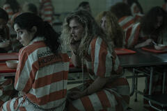 Cristin Milioti, Marié Botha in The Penguin 1x04