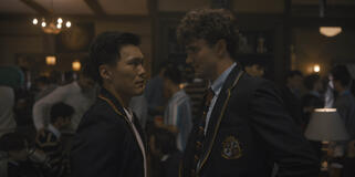 John Harlan Kim (Blaise Powell), Khobe Clarke (Scott Russell) in Cruel Intentions - Stagione 1