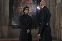 Josh Heuston, Mark Strong in Dune: Prophecy 1x02