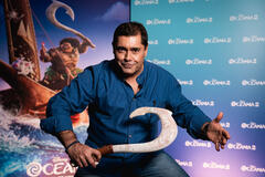 Fabrizio Vidale voce di Maui nella versione italiana di Oceania 2