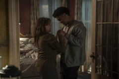 Deirdre O'Connell, Rhenzy Feliz in The Penguin 1x06