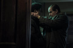 Rhenzy Feliz, Colin Farrell in The Penguin 1x06