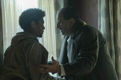 Rhenzy Feliz, Colin Farrell in The Penguin 1x07