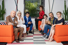 Una terapia di gruppo di Paolo Costella - Foto dal set