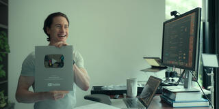 Bryan Johnson in Don't Die: l'uomo che vuole vivere per sempre - Immagine dal set