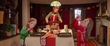 Sam, Mr Beccles, Charlie, in That Christmas