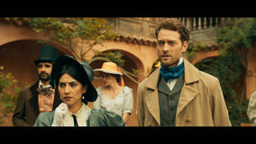 Estibalitz Ruiz (Carmen De La Madrid) e Peter Vives (Janus Carter) in Amore e Vendetta - Zorro 1x06