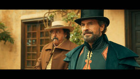 Paco Tous (Mudo) e Rodolfo Sáncho (Gobernador Pedro Victoria) in Amore e Vendetta - Zorro 1x06