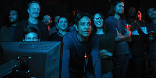 David Hornsby, Jessie Ennis, Danny Pudi e Charlotte Nicdao in Mythic Quest 2x04