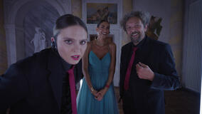 Brenda Lodigiani, Elettra Lamborghini e Antonio Ornano in Red Carpet - Vip al tappeto - Immagine dal set