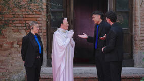 Ginevra Fenyes, Cristiano Malgioglio, Awed e Pierluca Mariti in Red Carpet - Vip al tappeto - Immagine dal set