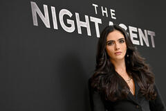 Arienne Mandi al The Night Agent Photo Call al Plaza il 13 gennaio 2025 a New York City