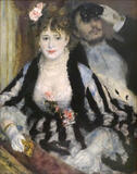 L'alba Dell'impressionismo. Parigi 1874 - Auguste Renoir, The Theatre Box, 1874