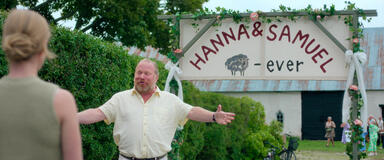 (S-D) Anja Lundqvist come Helene e Claes Malmberg come Leif in Love Forever