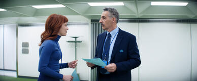Britt Lower e John Turturro in Scissione 2x03