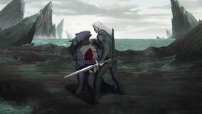 The Witcher: le sirene degli abissi - Immagine dal set